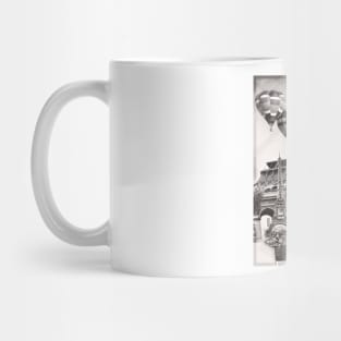 In Remembrance of Paris Collage Mug